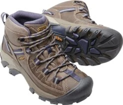 'Keen Outdoor' Women's Targhee II WP Mid Hiker - Goat / Crown Blue -Outdoor Shoes Store 1016581 PPS large 1024x1024@2x