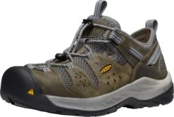 'Keen Utility' Men's Atlanta Cool EH ESD Steel Toe - Gargoyle / Midnight Navy -Outdoor Shoes Store 1023217 F3Q large 1024x1024@2x