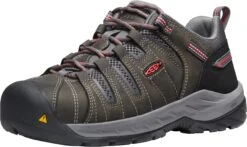 'Keen Utility' Women's Flint II EH Steel Toe - Magnet / Rose -Outdoor Shoes Store 1023232 F3Q large 1024x1024@2x