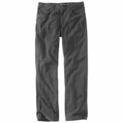 'Carhartt' Men's Rugged Flex® Flex Relaxed Canvas 5-Pocket Pant - Gravel -Outdoor Shoes Store 102517 039 S19 1024x1024@2x