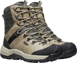 'Keen Outdoor' Women's Revel IV High Polar WP Boot - Vetiver / Peachy Keen -Outdoor Shoes Store 1025455 PLA large 1024x1024@2x