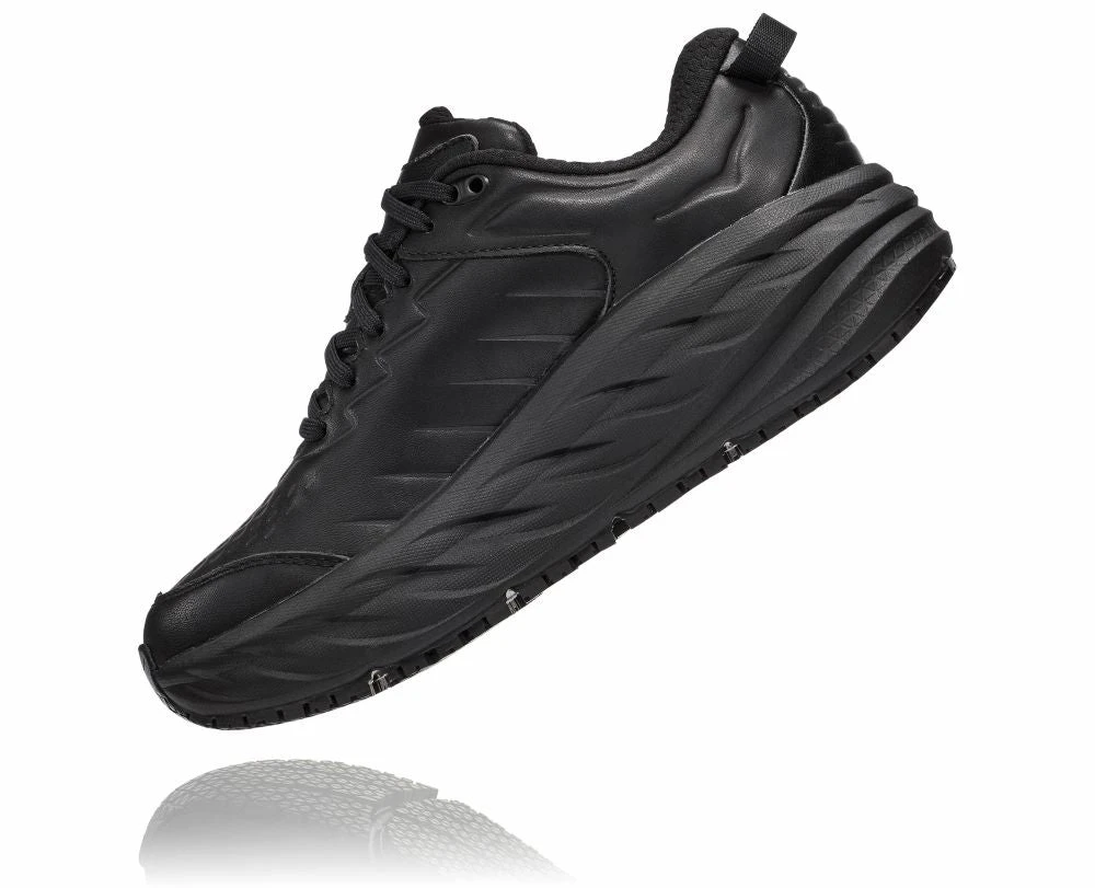 'HOKA' Women's Bondi SR - Black / Black 5 'HOKA' Women's Bondi SR - Black / Black - Image 5