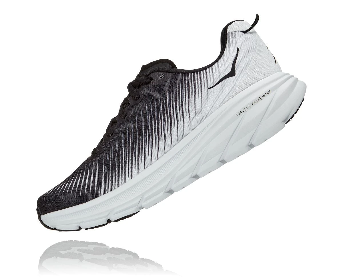 'HOKA' Women's Rincon 3 - Black / White 4 'HOKA' Women's Rincon 3 - Black / White - Image 4