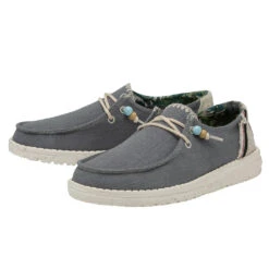 'Hey Dude' Women's Wendy Natural (Fringe) - Indigo