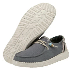 'Hey Dude' Women's Wendy Natural (Fringe) - Indigo -Outdoor Shoes Store 122155700 WENDY NATURAL INDIGO LEFT 3 2048x2048 cc94c379 5e80 4695 8c76 43a7ec86ce51 1024x1024@2x