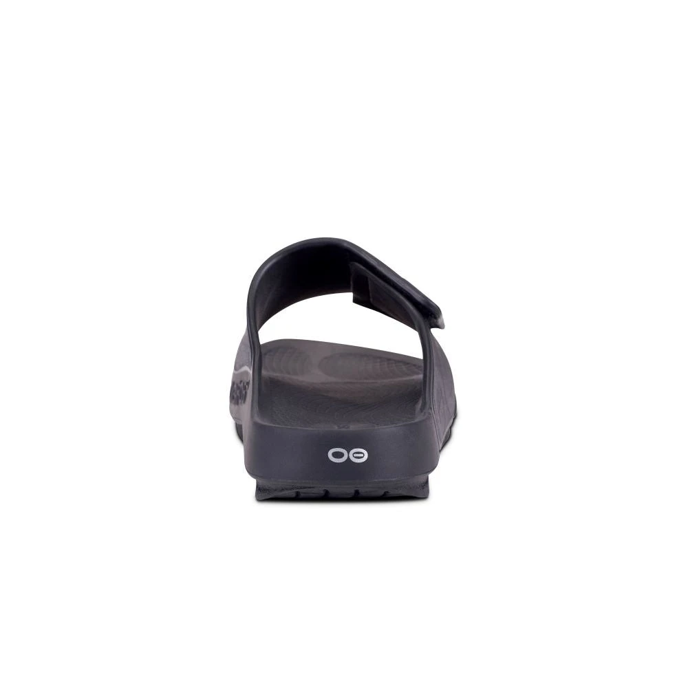 'OOFOS' Unisex OOahh Sport Flex Sandal - Black Matte 5 'OOFOS' Unisex OOahh Sport Flex Sandal - Black Matte - Image 5
