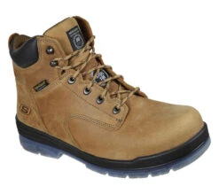 'Skechers' Men's 6" Argum Alkova EH WP Steel Toe - Brown / Tan -Outdoor Shoes Store 200041 BRTN 1024x1024@2x