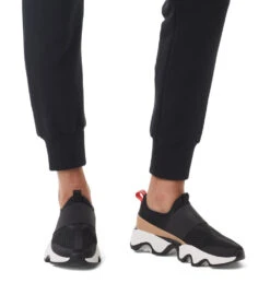 'Sorel' Women's Kinetic™ Impact II Lace Sneaker - Black / Sea Salt -Outdoor Shoes Store 2039951 010 a9 presetHigh Res JPEG 300DPI 1024x1024@2x