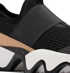 'Sorel' Women's Kinetic™ Impact II Lace Sneaker - Black / Sea Salt -Outdoor Shoes Store 2039951 010 d presetHigh Res JPEG 300DPI 1024x1024@2x