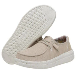 'Hey Dude' Women's Wendy Rise Stretch - Dove -Outdoor Shoes Store 40076 1KV WENDY RISE STRETCH DOVE LEFT 3 1024x1024@2x