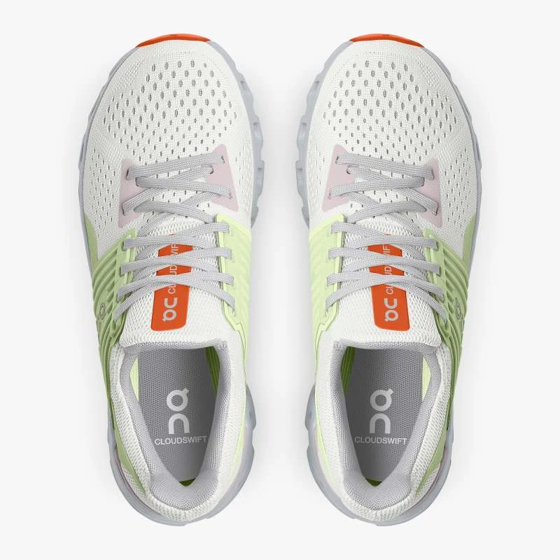 'On Running' Women's Cloudswift - Ice / Oasis 2 'On Running' Women's Cloudswift - Ice / Oasis - Image 2