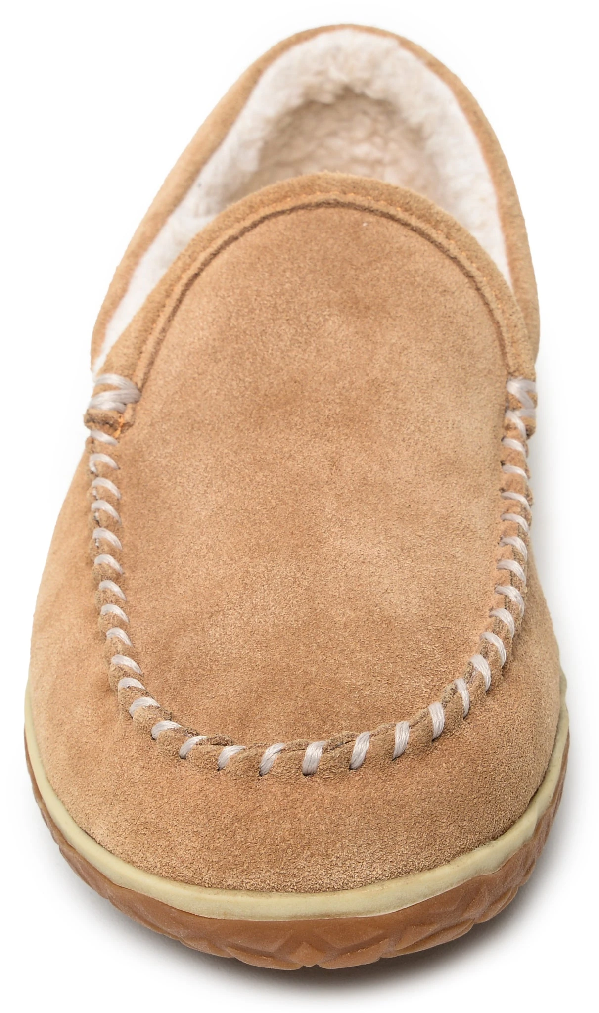 'Minnetonka' Men's Tilden Pile Lined Moc Slipper - Cinnamon 3 'Minnetonka' Men's Tilden Pile Lined Moc Slipper - Cinnamon - Image 3