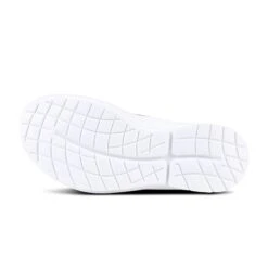 'OOFOS' Women's OOmg Fibre Low Slip On - White / Black -Outdoor Shoes Store 5070WHTBLK 7 1024x1024@2x