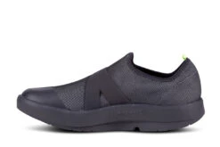 'OOFOS' Men's OOmg Fiber Low Slip On - Black / Gray -Outdoor Shoes Store 5180FIBRE shot4 1024x1024@2x