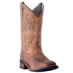 'Laredo' Women's 11" Anita Western Square Toe - Brown -Outdoor Shoes Store 5602 1 e38ed3a6 a897 4054 9a7f fb8b8b5c0f89 1024x1024@2x
