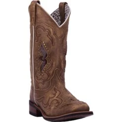 'Laredo' Women's 11" Spellbound Western Square Toe - Tan 12 'Laredo' Women's 11" Spellbound Western Square Toe - Tan -Outdoor Shoes Store 5661 1 1500x.progressive baf0d827 c158 46e6 970d cd9ed3d17251 1024x1024@2x