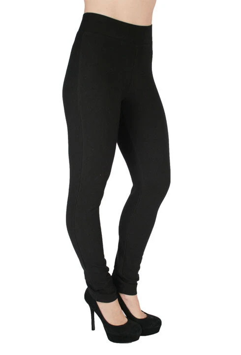 'Ethyl' Women's Basic Legging - Black 1 'Ethyl' Women's Basic Legging - Black