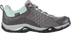 Oboz Footwear 'Oboz' Women's Sapphire Low WP Low Hiker - Charcoal / Beach Glass (Wide)