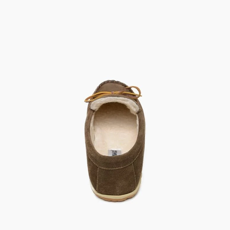 'Minnetonka' Men's Taft Slipper - Autumn Brown 3 'Minnetonka' Men's Taft Slipper - Autumn Brown - Image 3