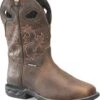 'Double H' Men's 11" Phantom Rider Redeemer MetGuard EH WP Square Comp Toe - Brown