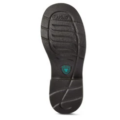 'Ariat' Youth 6" Cowpoke Fatbaby Western - Dark Brown / Turquoise -Outdoor Shoes Store F20 YTH WEST 10034014 sole 1024x1024@2x