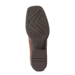 'Ariat' Youth 8" Sorting Pen Western Square Toe - Chocolate / Navy -Outdoor Shoes Store F21 YTH WEST 10038333 sole 1024x1024@2x
