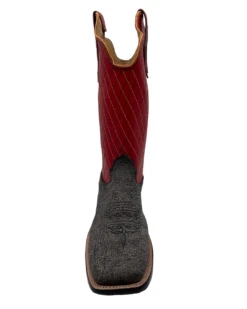 'Fenoglio' Men's 13" Cape Buffalo Western Square Toe - Grey / Red -Outdoor Shoes Store FB342426283 1024x1024@2x