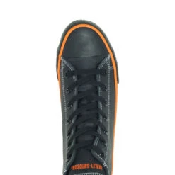 'Harley Davidson' Men's 4.25" Nathan Hi-Top Sneaker - Black -Outdoor Shoes Store HDM D93816 101221 F15 TOP 1024x1024@2x