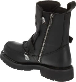 'Harley Davidson' Men's 6" Distortion Skull Zip Boot - Black -Outdoor Shoes Store HDM D94167 F15 091114 225 1024x1024@2x