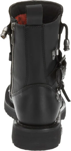 'Harley Davidson' Men's 6" Distortion Skull Zip Boot - Black -Outdoor Shoes Store HDM D94167 F15 091114 270 1024x1024@2x
