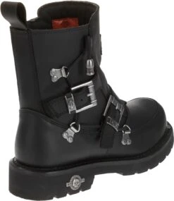 'Harley Davidson' Men's 6" Distortion Skull Zip Boot - Black -Outdoor Shoes Store HDM D94167 F15 091114 315 1024x1024@2x