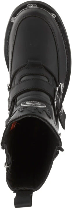 'Harley Davidson' Men's 6" Distortion Skull Zip Boot - Black -Outdoor Shoes Store HDM D94167 F15 091114 TOP 1024x1024@2x