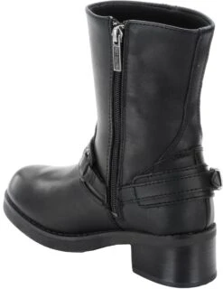 'Harley Davidson' Women's 8" Christa Harness Boot - Black -Outdoor Shoes Store HDW D85298 080714 F15 225 1024x1024@2x