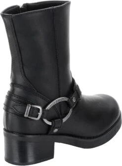 'Harley Davidson' Women's 8" Christa Harness Boot - Black -Outdoor Shoes Store HDW D85298 080714 F15 315 1024x1024@2x