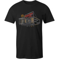 'Hooey' Men's Saloon Crew Short Sleeve - Black