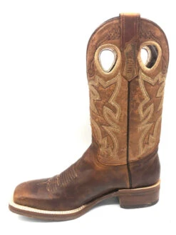 'Tanner Mark' Men's 13" Western Square Toe - Orange (Tan) / Marble Orix -Outdoor Shoes Store IMG 3256 1024x1024@2x