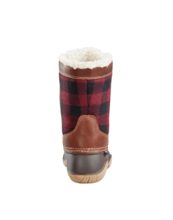 'Baffin' Women's Jasper Insulated WP Boot - Red / Black Plaid -Outdoor Shoes Store JASPER RAF HEEL 1024x1024@2x