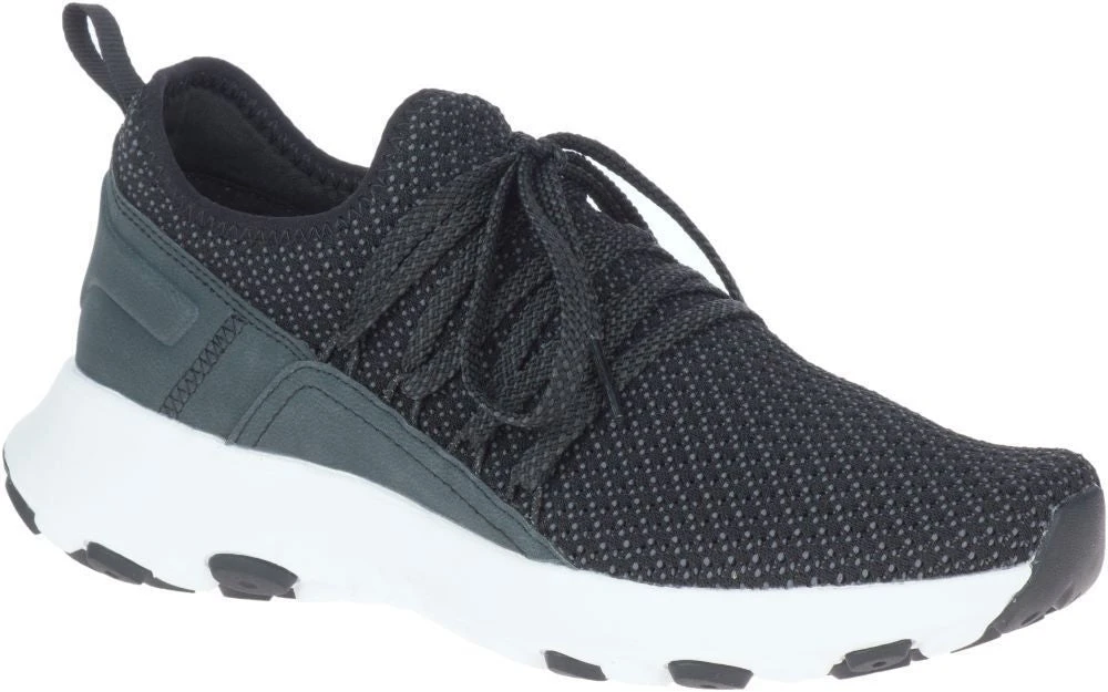 'Merrell' Women's Cloud Knit Sneaker - Black / White 6 'Merrell' Women's Cloud Knit Sneaker - Black / White - Image 6