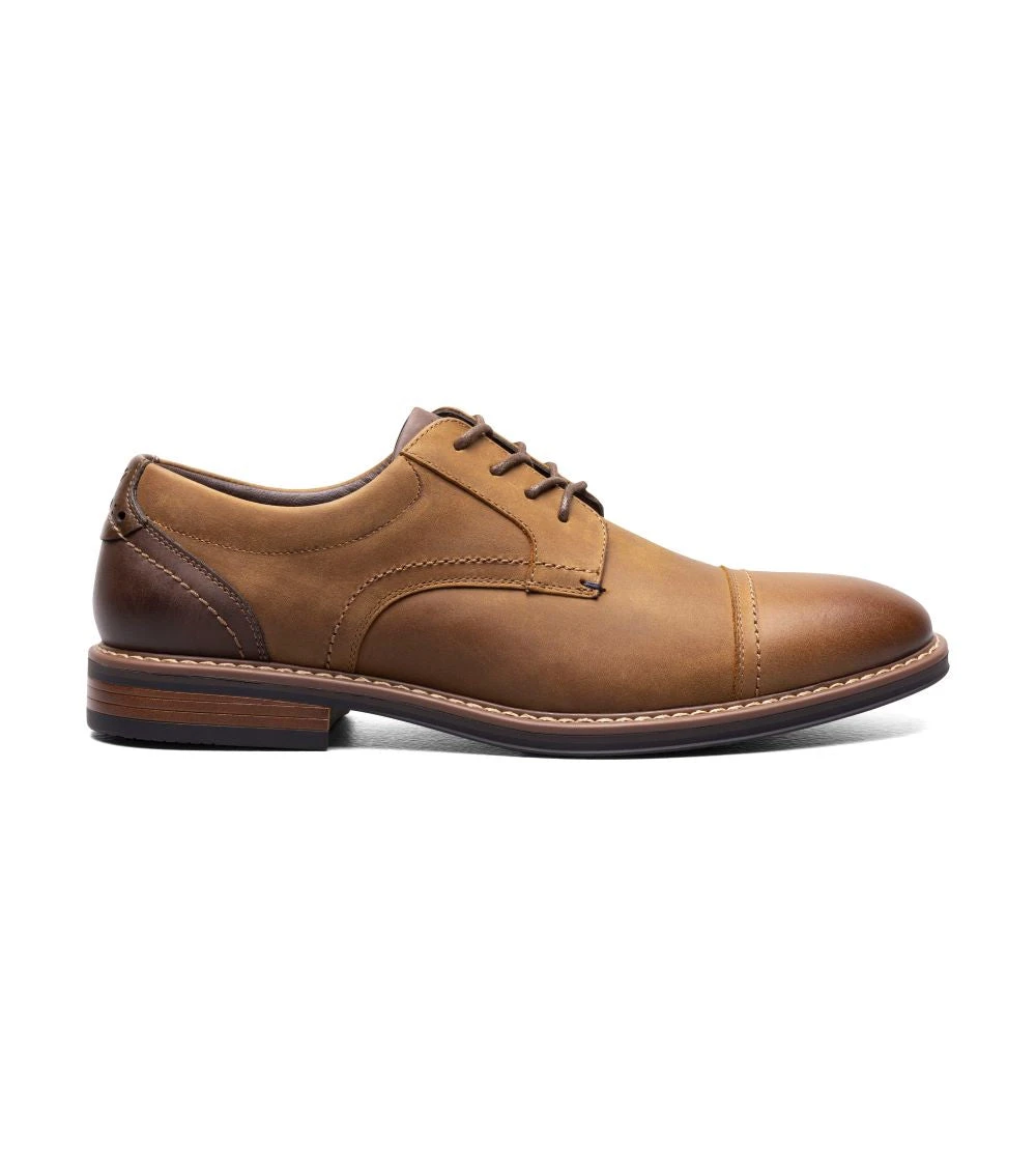 'Nunn Bush' Men's Centro Flex Cap Toe Oxford - Brown 1 'Nunn Bush' Men's Centro Flex Cap Toe Oxford - Brown