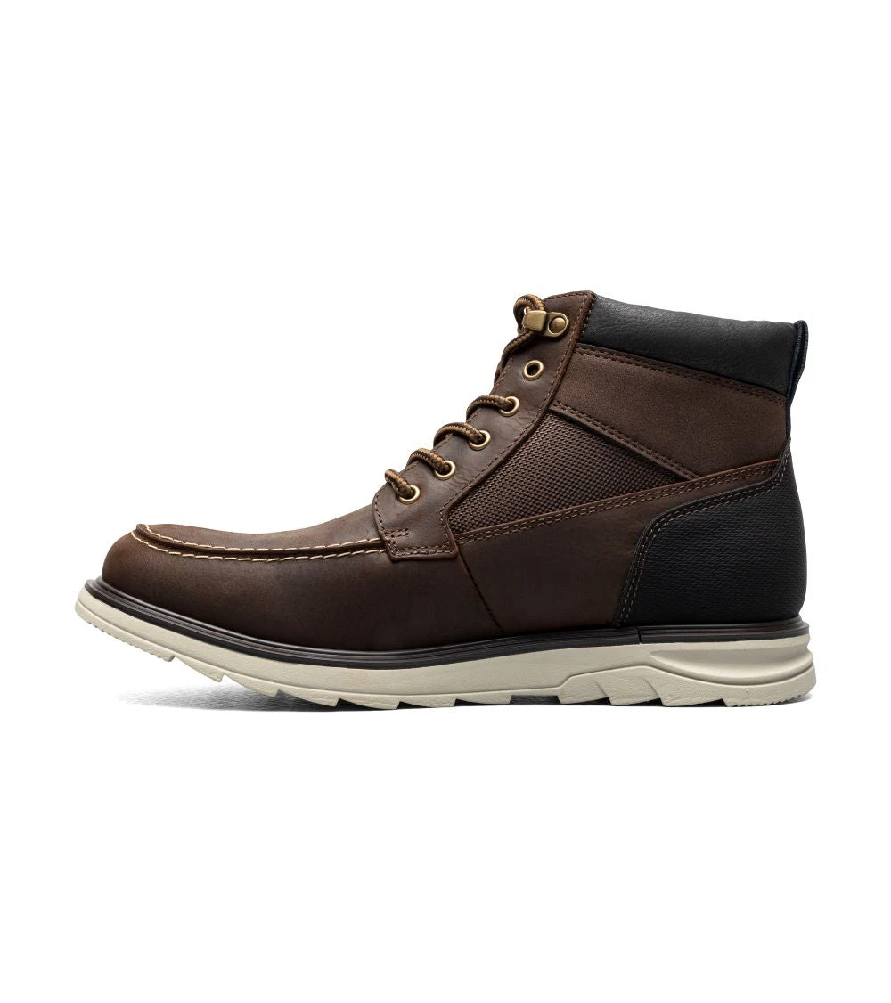 'Nunn Bush' Men's Luxor Moc Toe Hiker - Brown 6 'Nunn Bush' Men's Luxor Moc Toe Hiker - Brown - Image 6