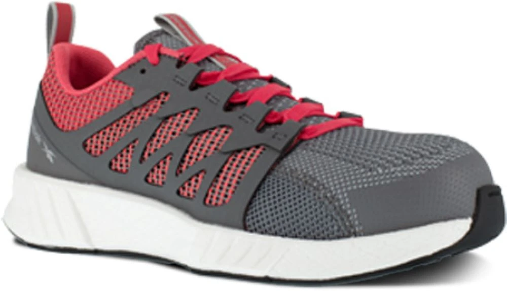 'Reebok' Women's Fusion Flexweave SD Comp Toe - Grey / Red 1 'Reebok' Women's Fusion Flexweave SD Comp Toe - Grey / Red