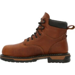 'Rocky' Men's 6" Ironclad MetGuard EH WP Steel Toe - Brown 9 'Rocky' Men's 6" Ironclad MetGuard EH WP Steel Toe - Brown -Outdoor Shoes Store RKK0362 instep profile 1024x1024@2x