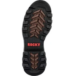 'Rocky' Men's 9" Rams Horn EH WP Logger Soft Toe - Brown -Outdoor Shoes Store RKK0395 outsole 1024x1024@2x