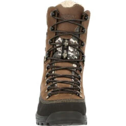 'Rocky' Men's 10" MTN Stalker Pro 800GR WP Hiker - Brown / Black /Realtree ™ -Outdoor Shoes Store RKS0530 front 1024x1024@2x