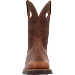 'Rocky' Men's Long Range Western WP Soft Toe - Brown 10 'Rocky' Men's Long Range Western WP Soft Toe - Brown -Outdoor Shoes Store RKW0390 front 1024x1024@2x