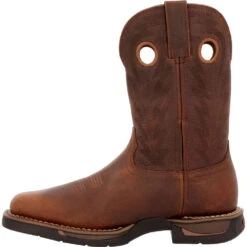 'Rocky' Men's Long Range Western WP Soft Toe - Brown 13 'Rocky' Men's Long Range Western WP Soft Toe - Brown -Outdoor Shoes Store RKW0390 instep profile 1024x1024@2x