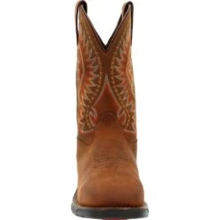 'Rocky' Men's 11" Rugged Trail EH WP Western Square Toe - Brown -Outdoor Shoes Store Rocky Rugged Trail 11 waterproof western work boot RKW0370 2 1024x1024@2x
