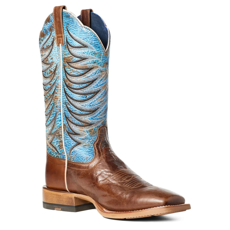 'Ariat' Men's 13" Firecatcher Western Square Toe - Well Brown 6 'Ariat' Men's 13" Firecatcher Western Square Toe - Well Brown - Image 6