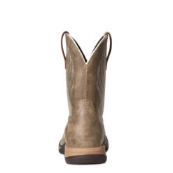 'Ariat' Youth 8" Anthem Western Square Toe - Brown Bomber -Outdoor Shoes Store S21 YTH WEST 10035778 heel 1024x1024@2x