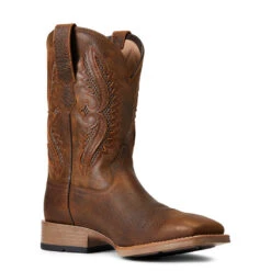 'Ariat' Men's 11" Rowder VentTek 360° Western Square Toe - Earth / Mack Brown -Outdoor Shoes Store S22 MNS WEST 10040237 medial 1024x1024@2x